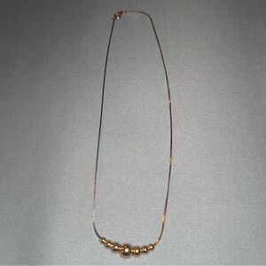 3/$10 Vintage Free-Floating Bead Necklace